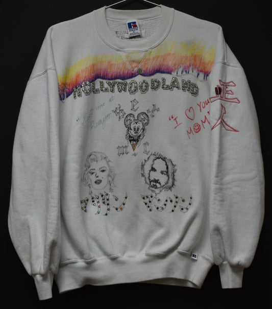 Hollywoodland Hand drawing sweatshirt