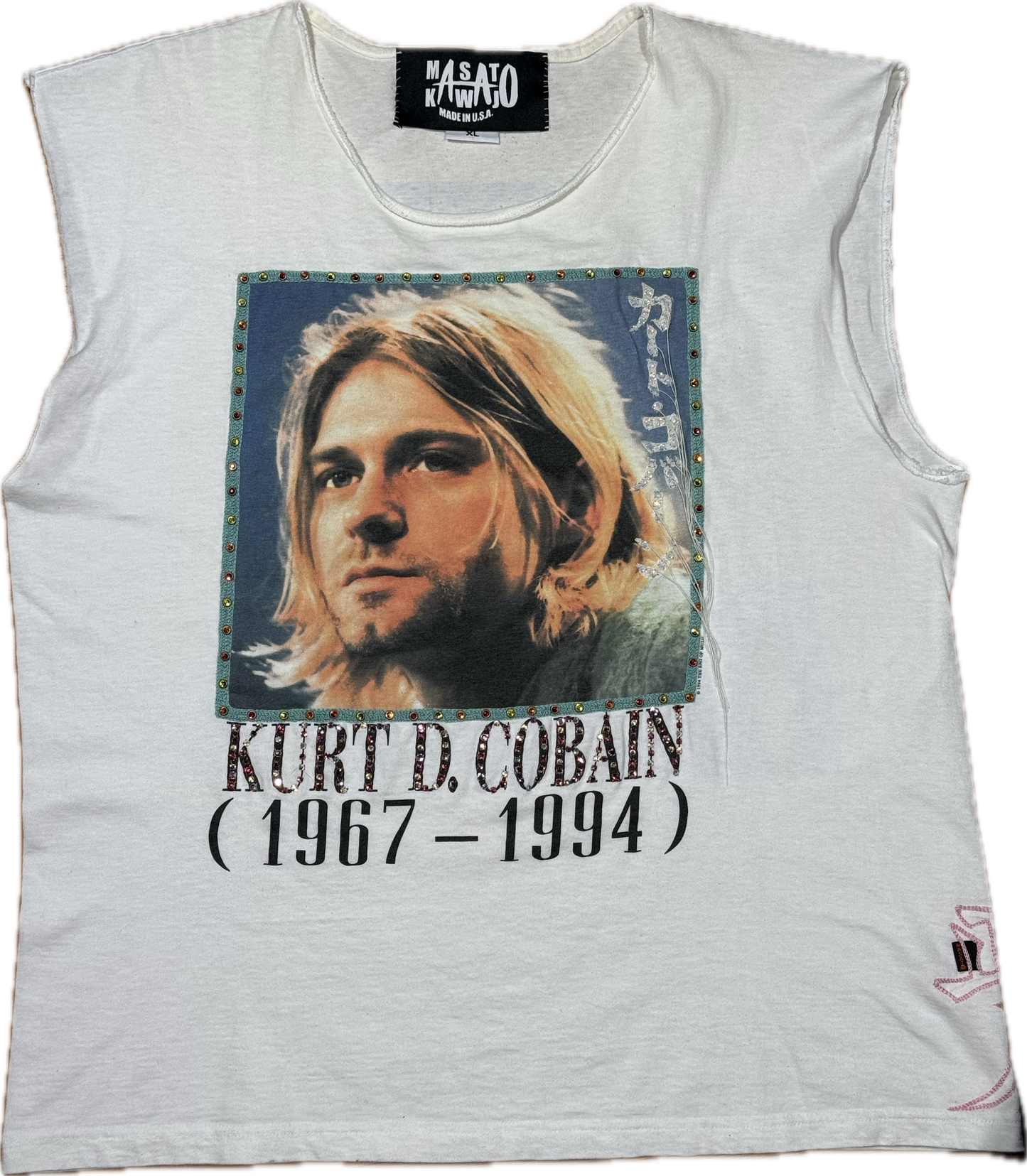 Kurt Conain no sleeve Tees.