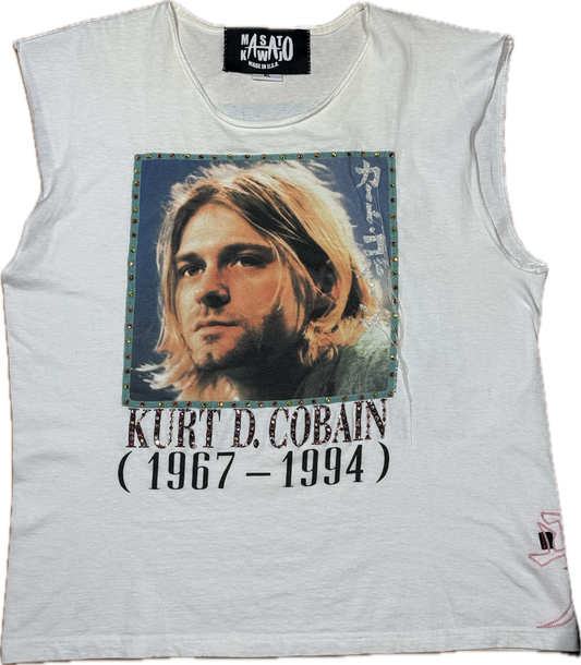 Kurt Conain no sleeve Tees.