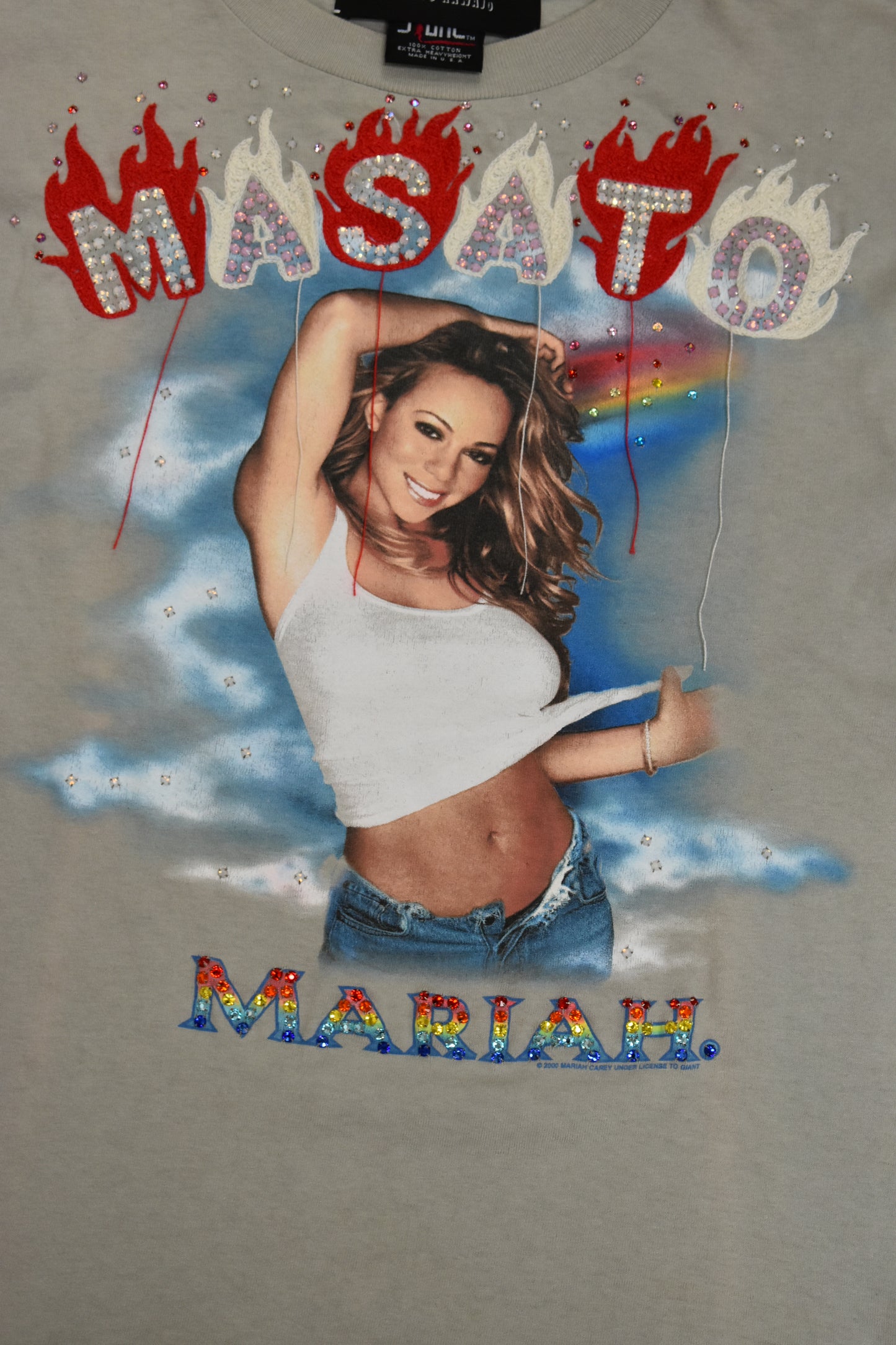 Mariah Carey Rainbow tees.