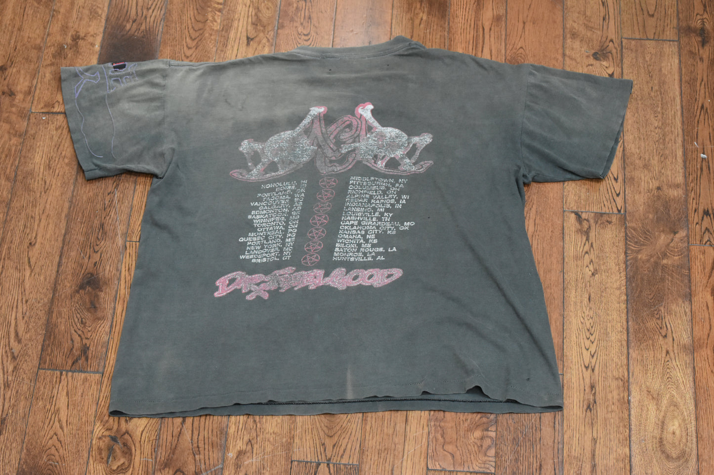 Motley Crue Dr Feel Good tees.