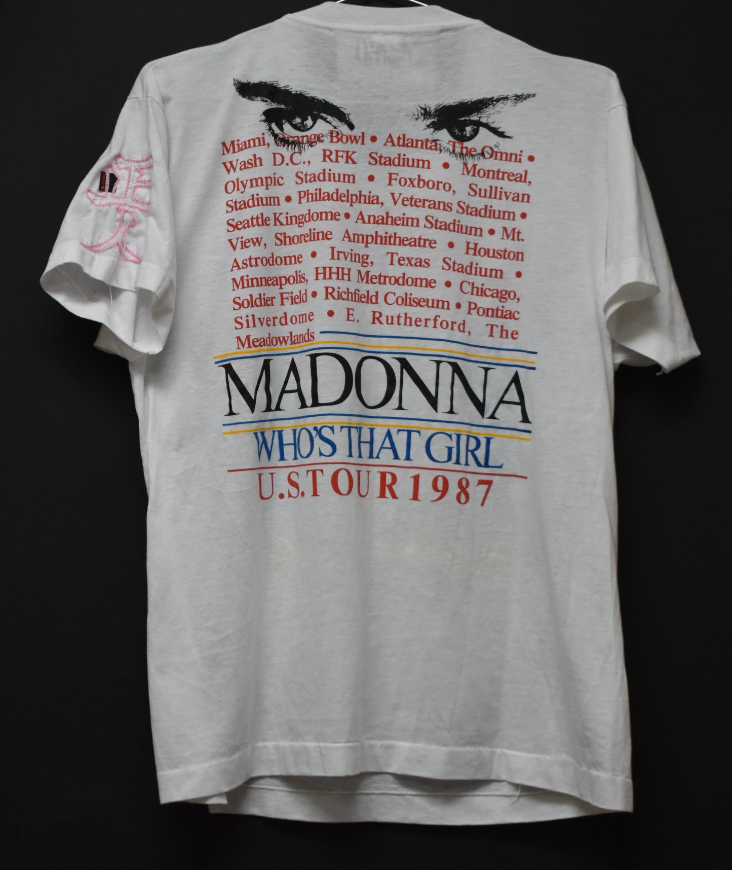 Madonna Who’s That Fuckin Girl tour T-Shirt
