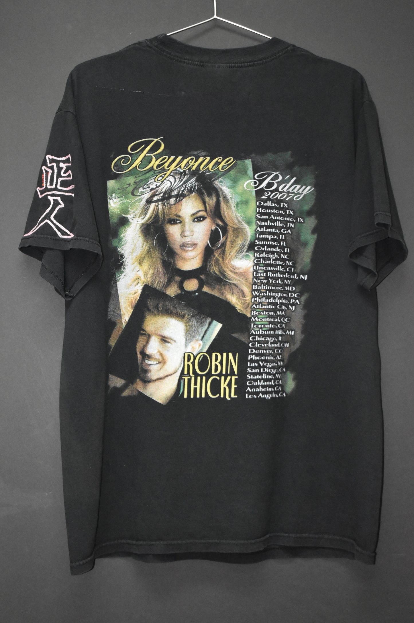 Beyonce 2007’ Tour T-Shirt