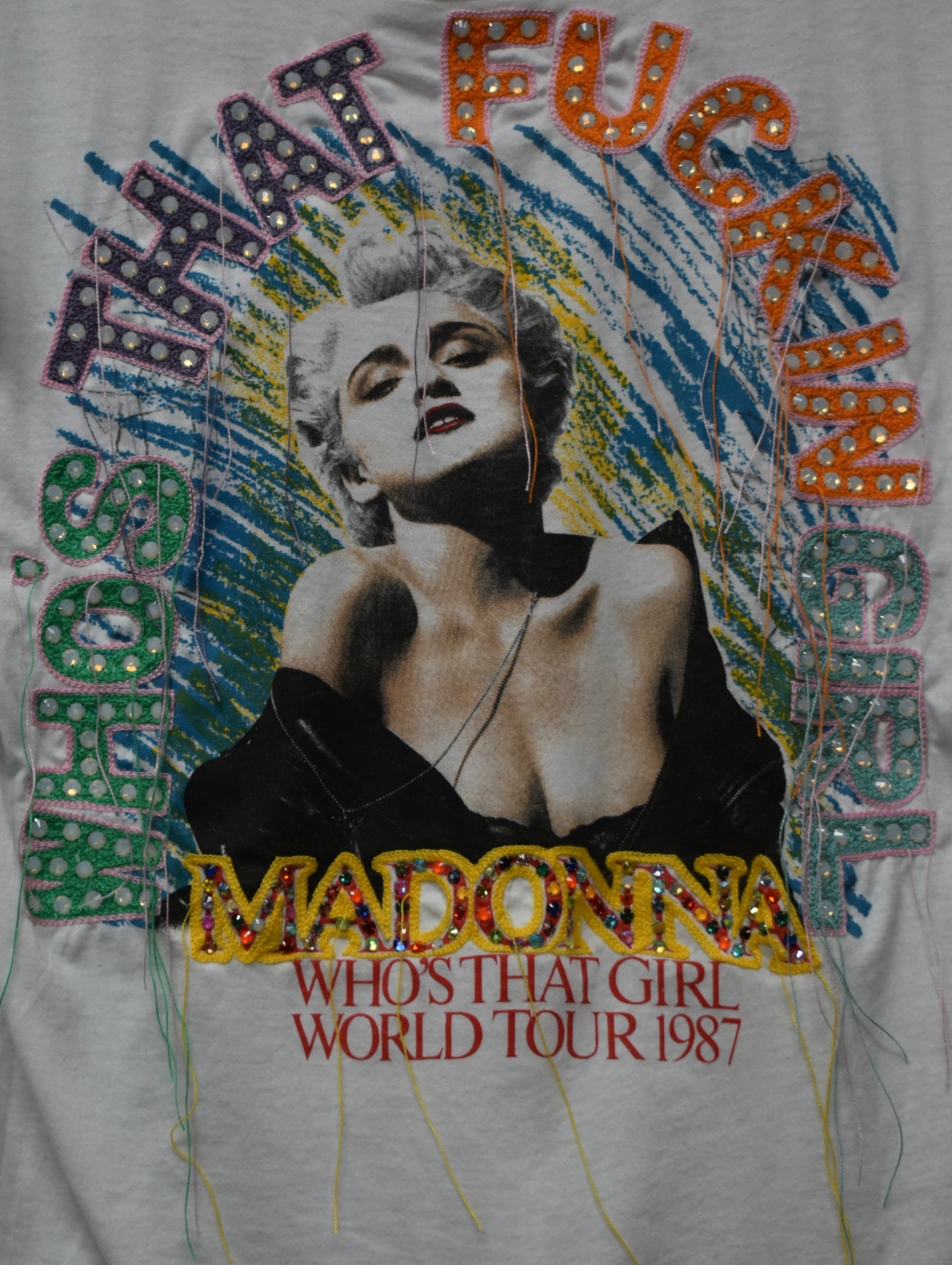 Madonna Who’s That Fuckin Girl tour T-Shirt