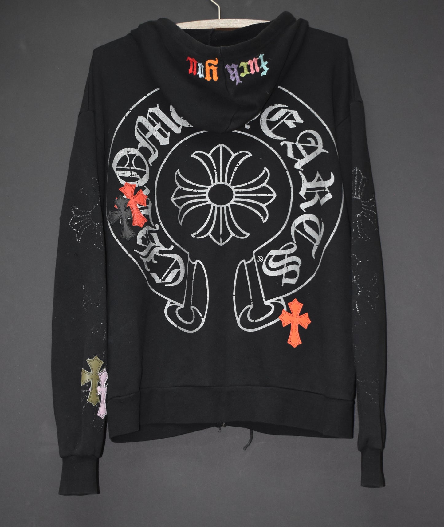 Chrome Hearts custom hoodie “CHROME FUCKIN HEARTS”