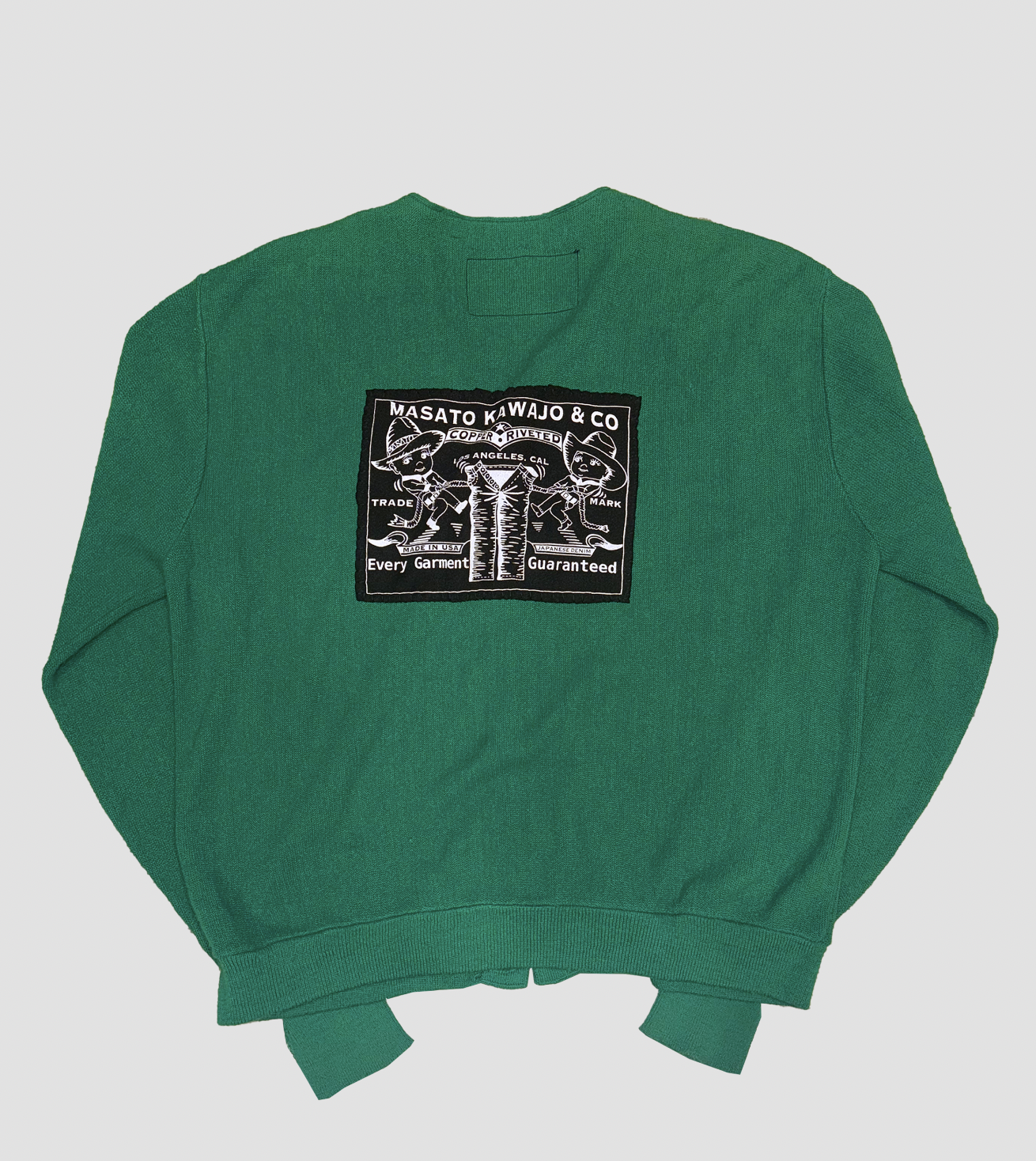 Vintage Lacoste acrylic cardigan