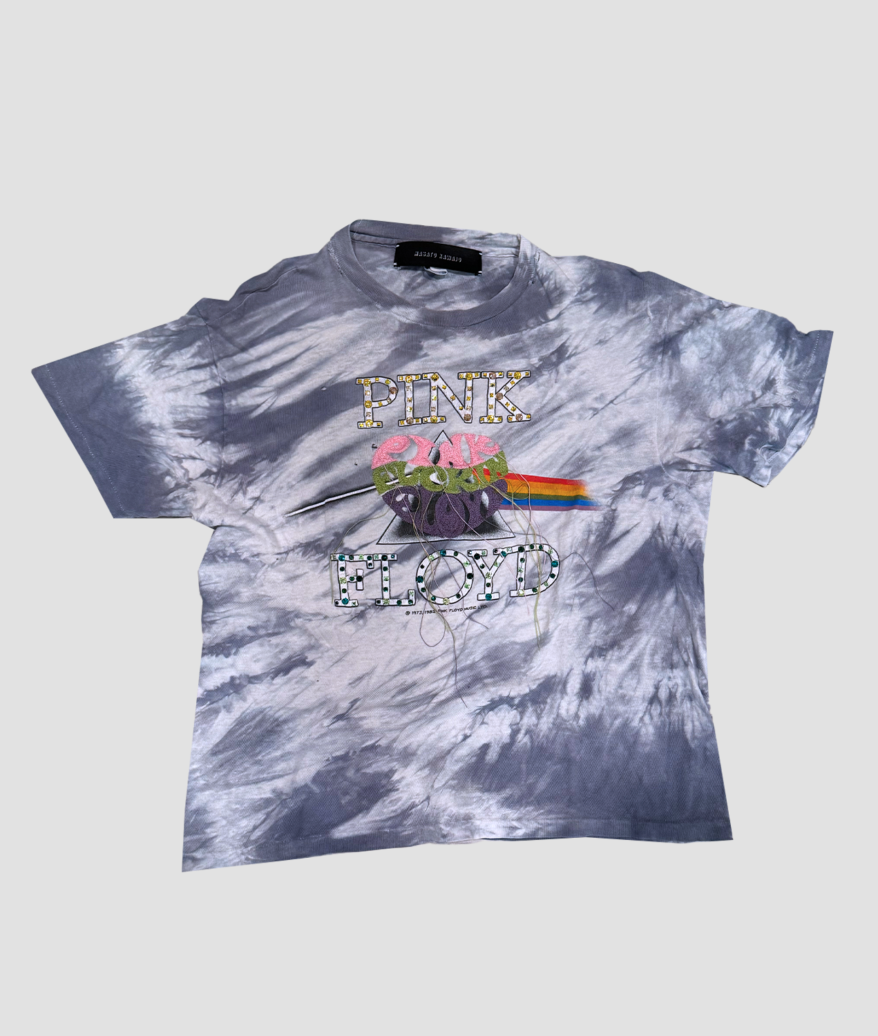 Pink floyd tie dye shirt on sale