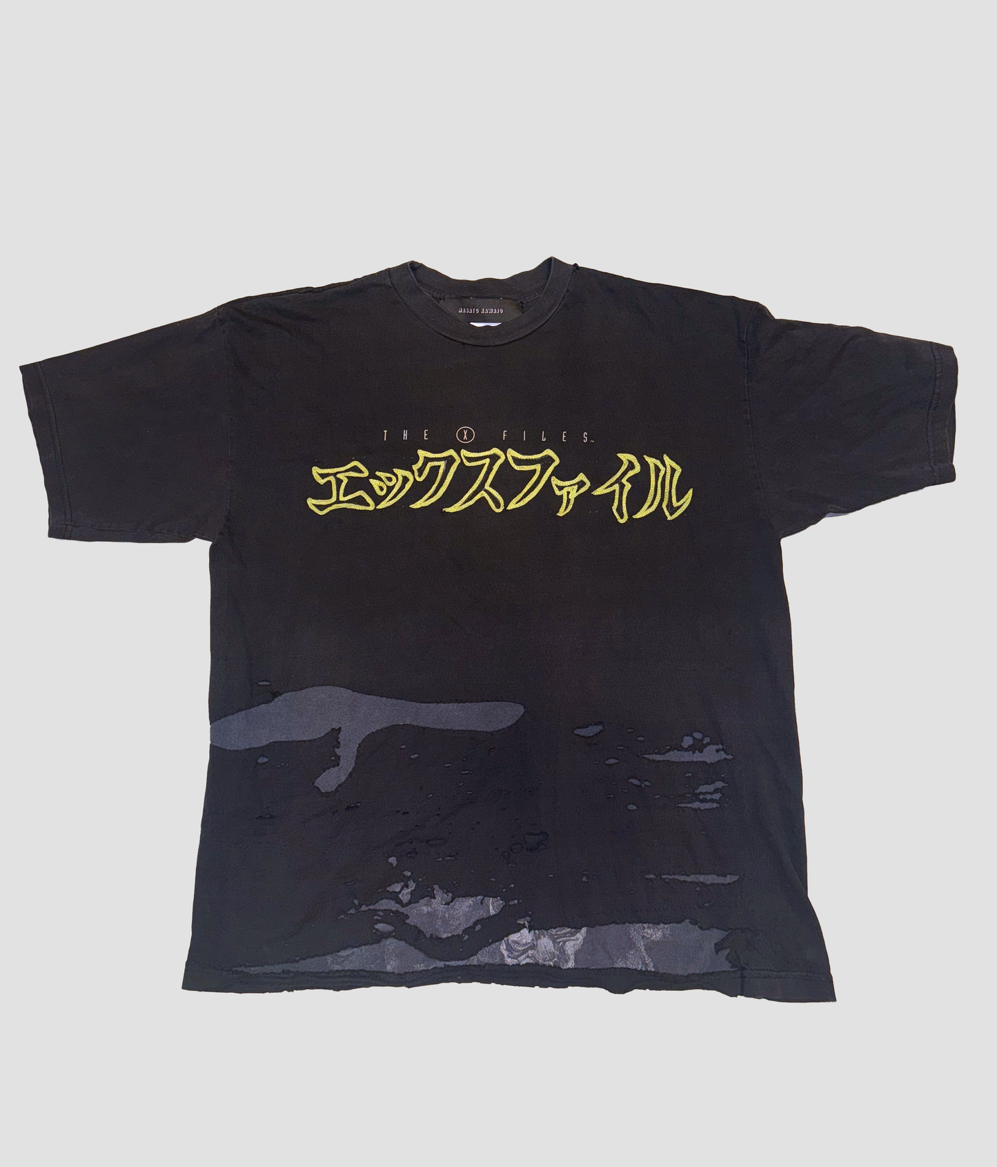 Vintage X-File distressed t shirt