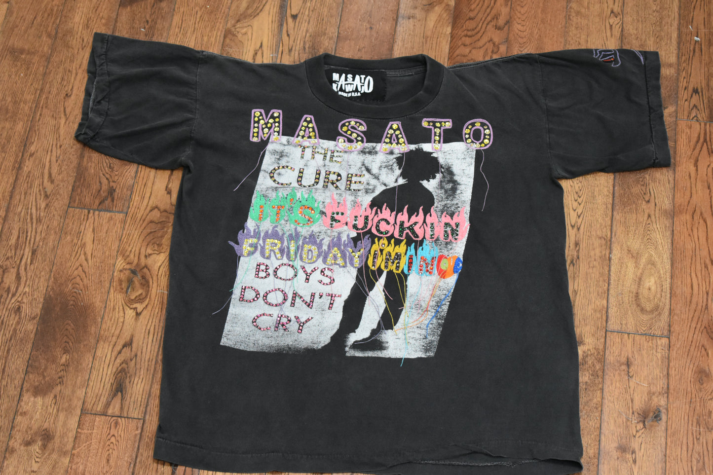 The Cure Boys Don't Cry tees.