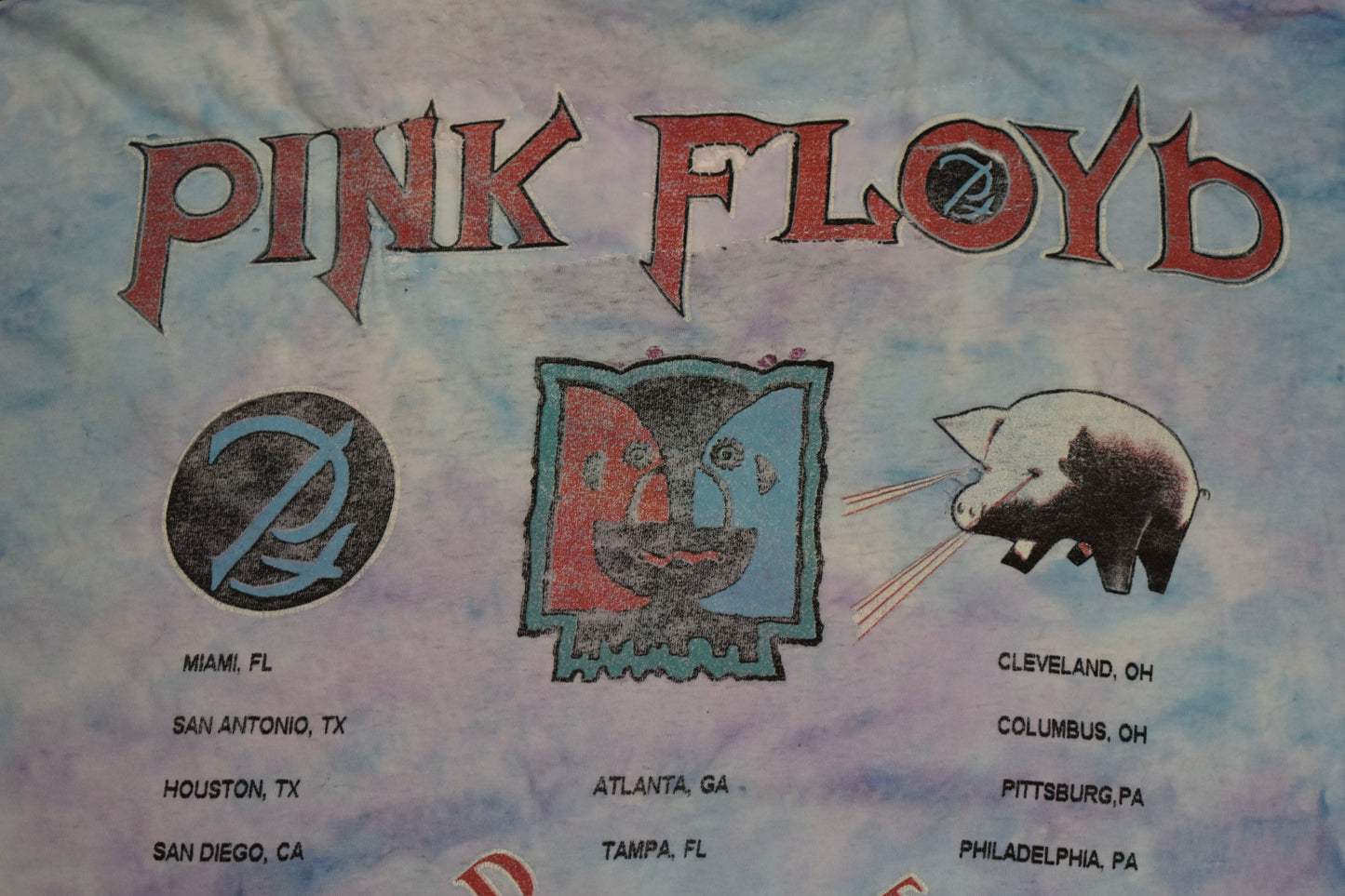 Pink Floyd 1994’ tour tees