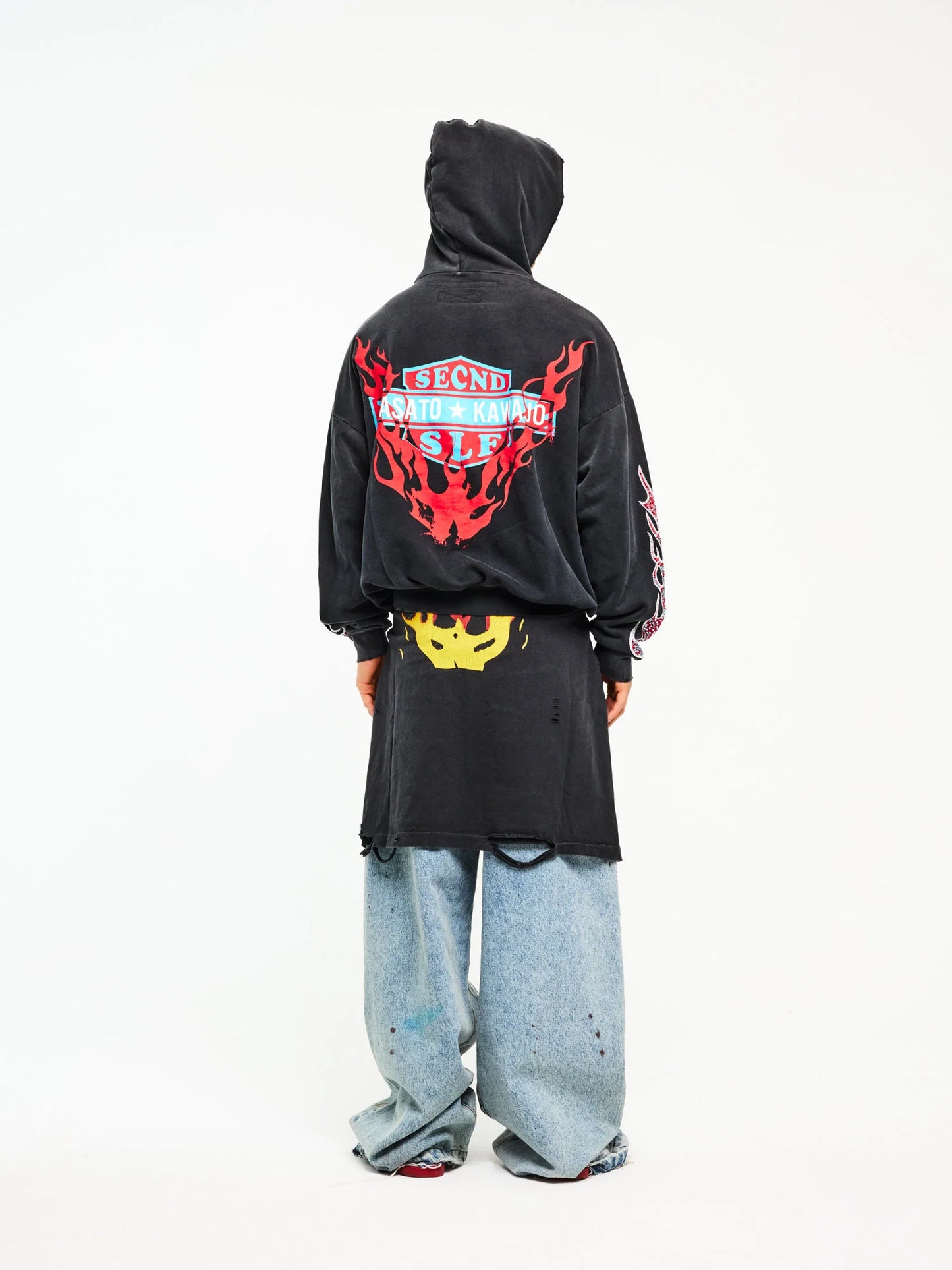 MASATO KAWAJO
FIRESTORM VINTAGE HOODIE X SECND SLF