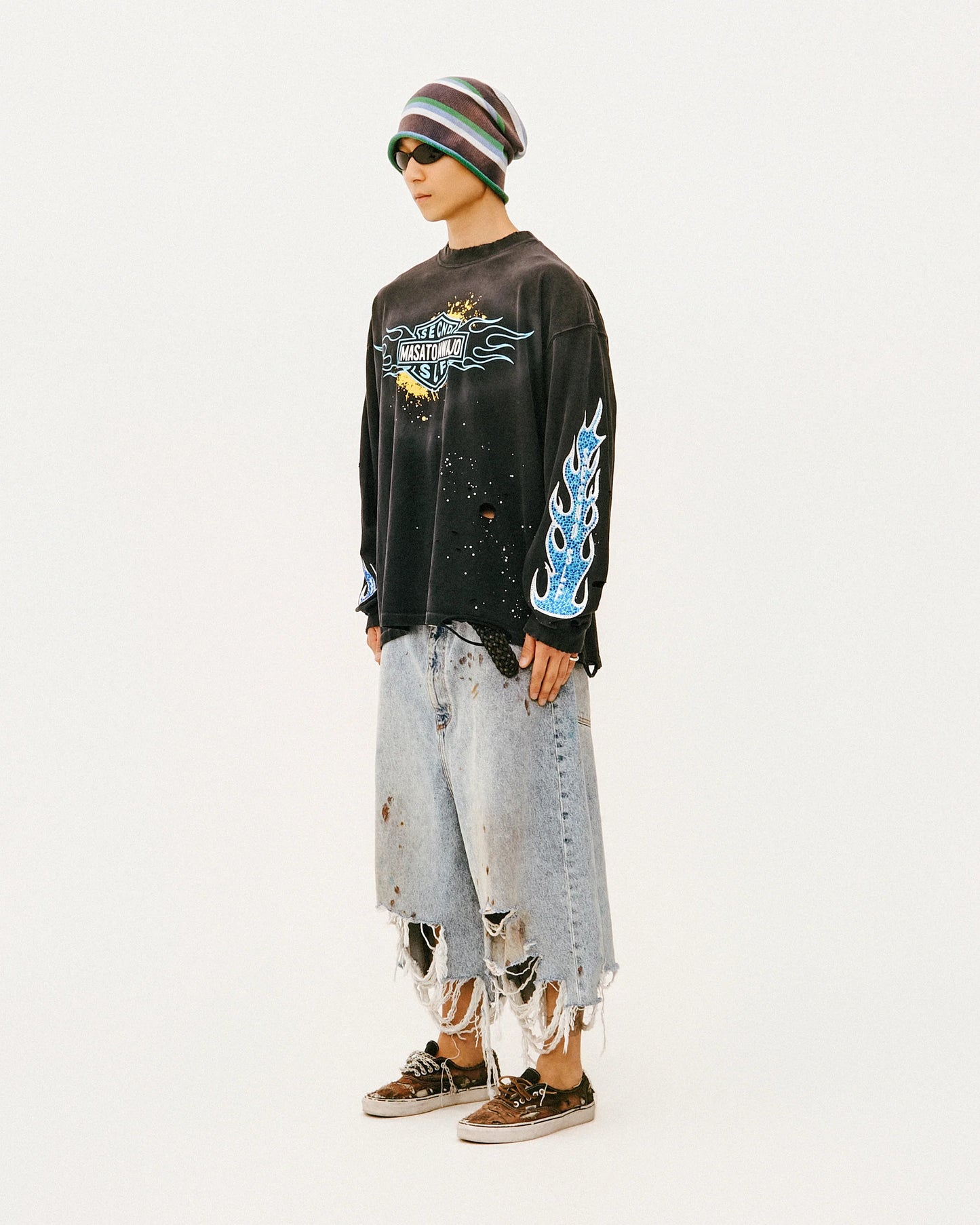 FIRESTORM VINTAGE LS X MASATO KAWAJO Blue