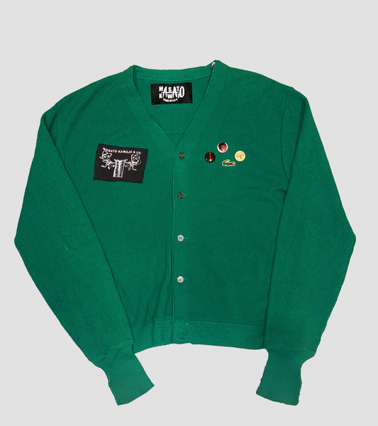 Vintage Lacoste acrylic cardigan