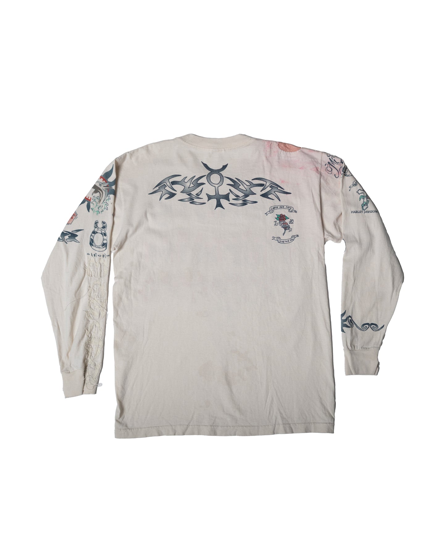 WORM TATTOO LS TEE