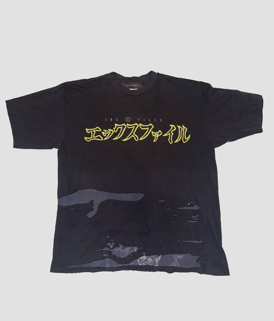 Vintage X-File distressed t shirt